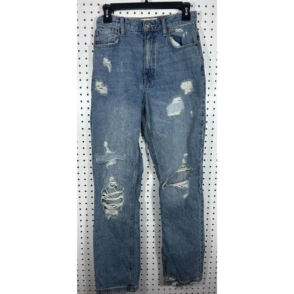 We the free crvy distressed denim jeans size 27